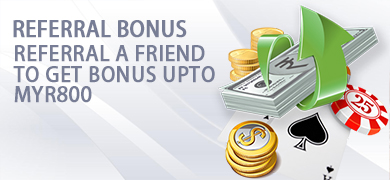 MAXBOOK55 Refer Buddy Extra Reward MYR800 Play Together With Friend Promo Banner