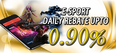 MAXBOOK55 E-Sport Daily Rebate Up to 0.90% The industry's highest rebate issuance Promotion banner